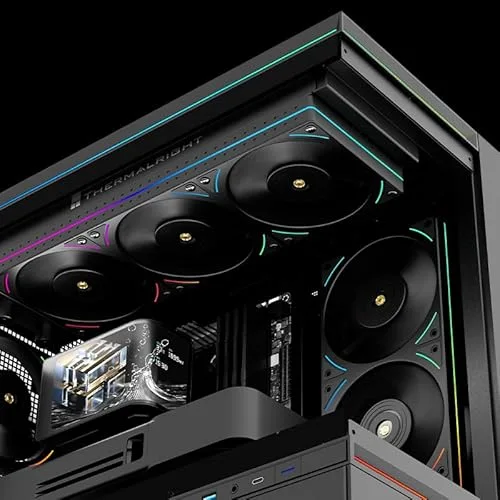 THERMALRIGHT - Wonder Vision 360 UB ARGB - WONVIS36UBAR-BK - Watercooling AIO - Ventilateurs 3x 120 mm ARGB - Noir - vue 9