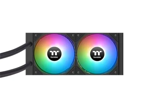 THERMALTAKE - LA240 ARGB Sync - Watercooling AIO - Ventilateurs 120mm - ARGB Intel AMD - Noir - vue 2