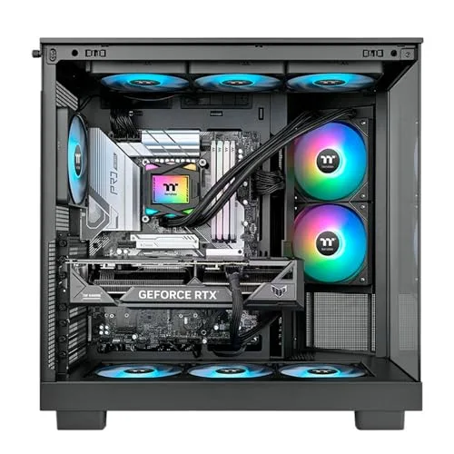 THERMALTAKE - LA240 ARGB Sync - Watercooling AIO - Ventilateurs 120mm - ARGB Intel AMD - Noir - vue 7