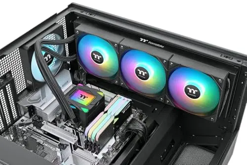 THERMALTAKE - LA360 ARGB Sync - Watercooling AIO - Ventilateurs 120mm - ARGB Intel AMD - Noir - vue 8