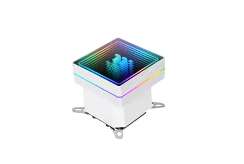 THERMALTAKE - TH240 V3 A-RGB Sync Snow - CL-W467-PL12SW-A - Watercooling AIO - Ventilateur 1x 240 mm ARGB - Blanc - vue 5