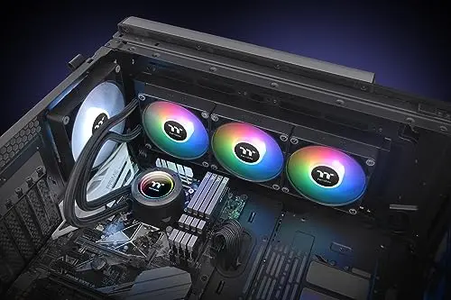 THERMALTAKE TH360 V2 A-RGB Sync - Watercooling AIO - 3x120mm - vue 7