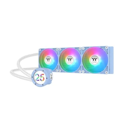 Thermaltake TH360 V2 Ultra ARGB Sync CPU Liquid Cooler Hydrangea Edition - vue 2