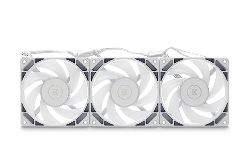 Watercooling complet EK-Nucleus AIO CR360 Lux D-RGB - Blanc - 360mm - Aluminium et cuivre - vue 4