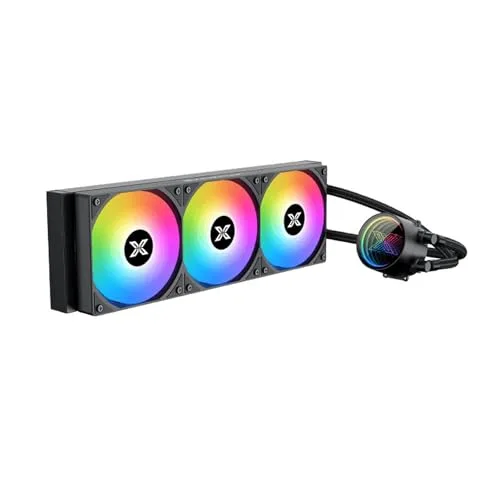 XIGMATEK - Fenix II 360 - Watercooling AIO - Ventilateurs 120mm - Éclairage ARGB compatible Intel AMD - Noir - vue 2